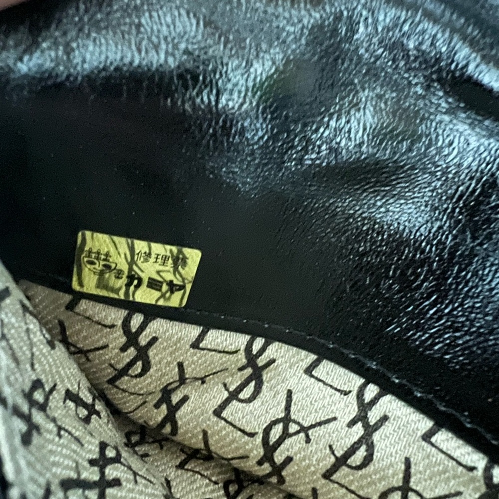 Vintage Authentic Saint Laurent Leather Clutch - Picture 7 of 16